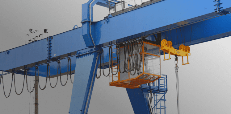 Cranes used in clean rooms